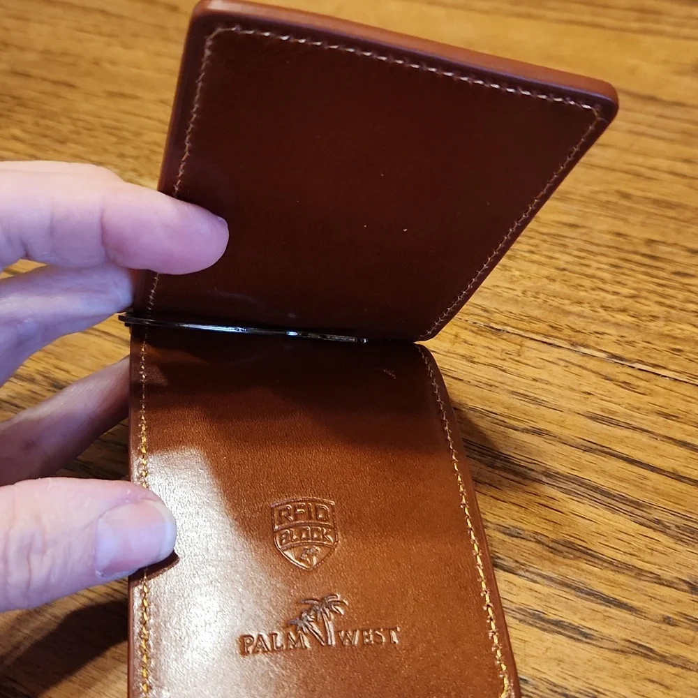 Palm West RFID Block Money Clip